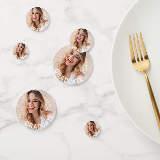 Confettis de table personnalisés pour fête de fin  (Groupe)