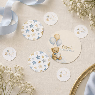 Confettis de table pour Baby Shower Ourson