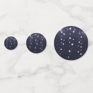 Confettis de table pour mariage nuit étoilée