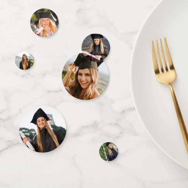 Confettis Décoration de la fête de graduation personnalisée (Groupe)