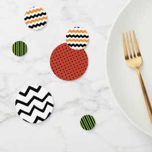 Confettis Décoration de table de fête Motif d'Halloween Asso