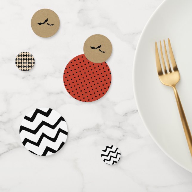 Confettis Décoration de table de fête sur le thème d'Hallowe (Groupe)