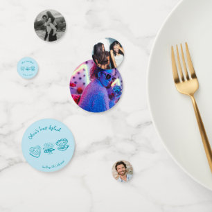 Confettis Dernier Splash Bachelorette Photo de décoration