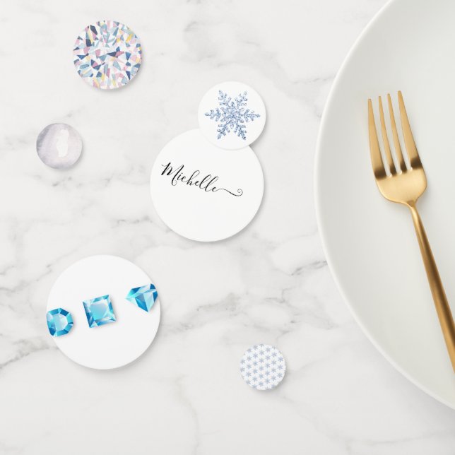 Confettis Diamant et Perle (Groupe)