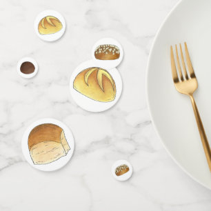 Confettis Dîner Pain Rolls Bun dans le Baby shower du four