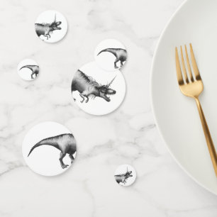 Confettis Dinocorn Silver   Imaginaire Unicorn Dinosaur Part