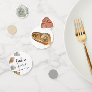 Confettis Dinosaur fossile enfant fête d'anniversaire confet