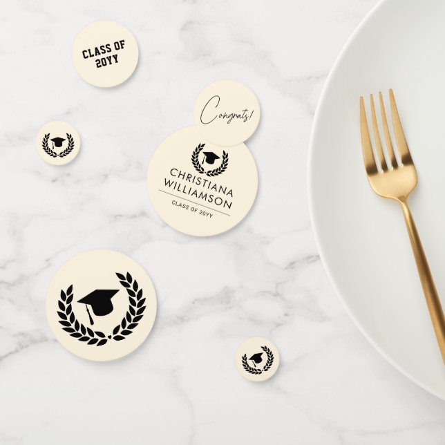 Confettis Diplôme d'études scolaires et collégiales personna (Groupe)