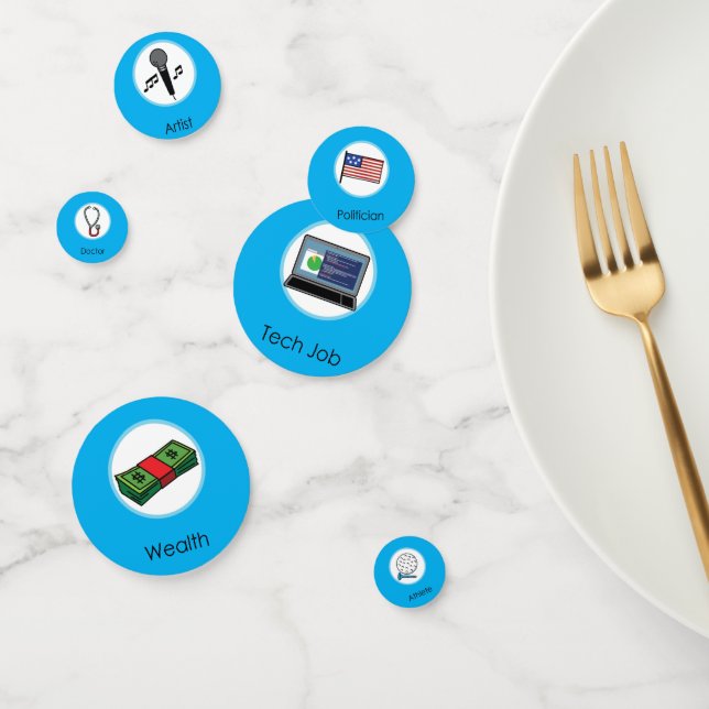 Confettis Doljabi Doljanchi Dol coréen 1er anniversaire (Groupe)