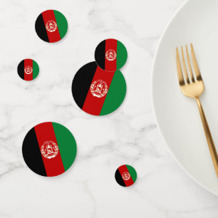 Confettis Drapeau de l'Afghanistan