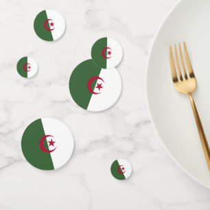 Confettis Drapeau de l'Algérie