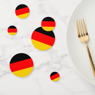Confettis Drapeau de l'Allemagne