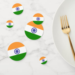 Confettis Drapeau de l'Inde