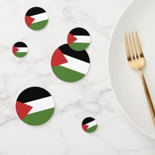 Confettis Drapeau de Palestine