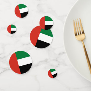 Confettis Drapeau des Émirats arabes unis