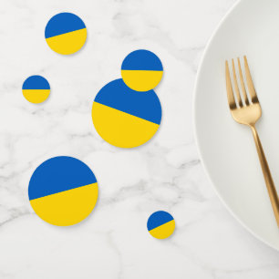 Confettis Drapeau ukrainien (Ukraine)