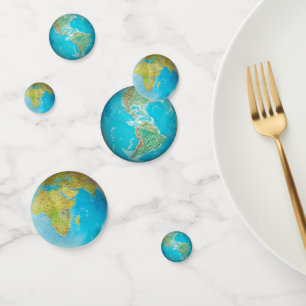 Confettis Earth Globe 1 et 2