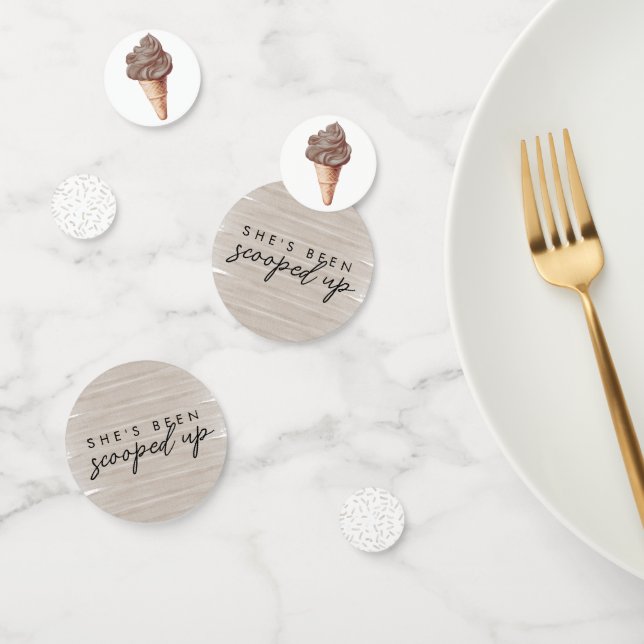 Confettis Elle a été prise en Chocolat Enterrement de vie de (Groupe)