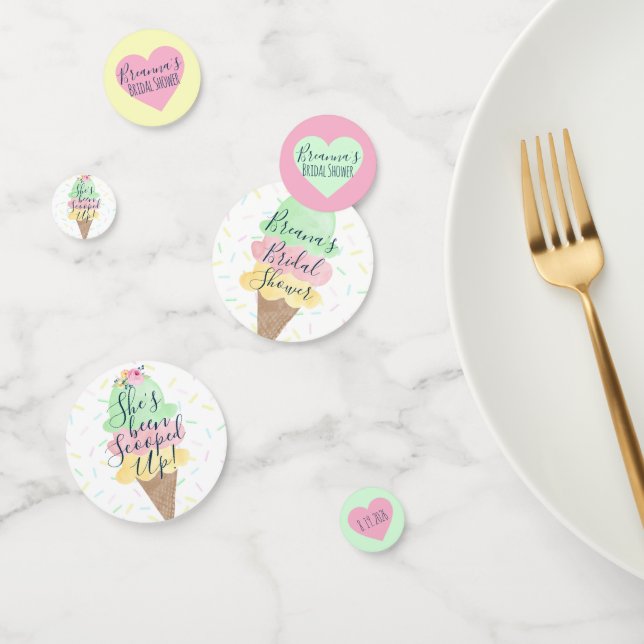 Confettis Elle a été prise en glace Bridal Shower (Groupe)