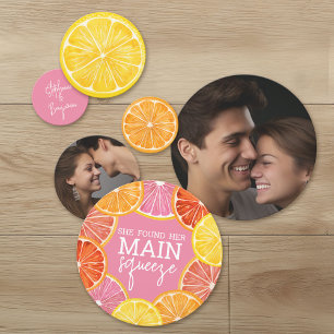 Confettis Elle a trouvé sa douche de mariée Main Squeeze