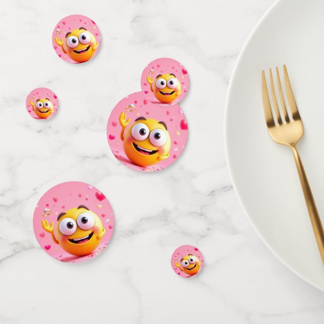 Confettis Émoji Engagé (Groupe)