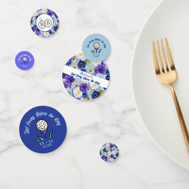 Confettis Enterrement de vie de jeune fille Réception de mar (Groupe)