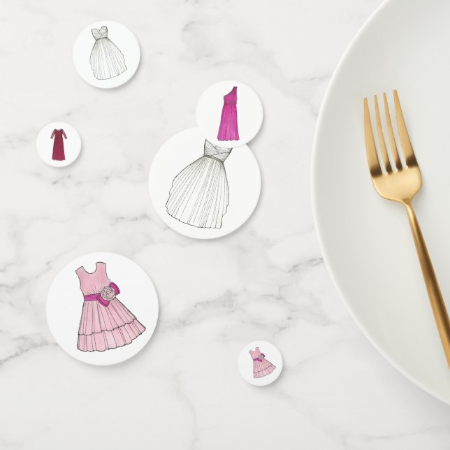 Confettis ÉQUIPE FEMME FEMME FEMME FEMME Mariée (Groupe)