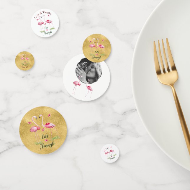 Confettis Événements Mariage Anniversaire Floral Luau Flaman (Groupe)