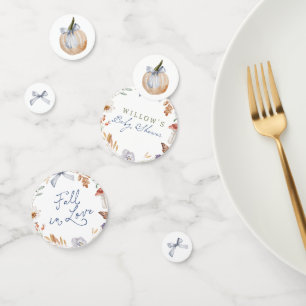 Confettis Faire Connaissance avec la Citrouille à l'Aquarell
