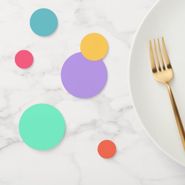 Confettis Faux Faux Argent Revêtement métallique Modèle mode (Groupe)