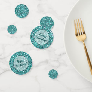 Confettis Faux Personnalisé Étincelle Bonne Parties scintill