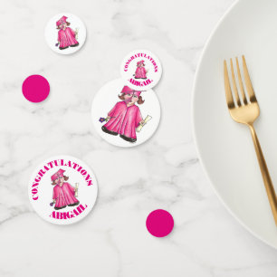 Confettis Félicitations Diplômée Fille Casquette diplômée Go