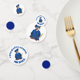 Confettis Félicitations Graduation Boy Graduate Casquette Go