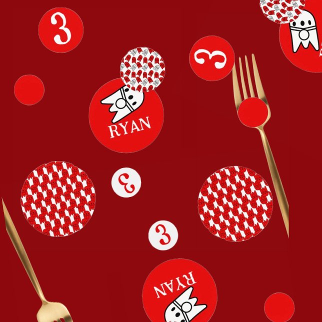 Confettis Fête d'anniversaire de Rocket Ship (Créateur téléchargé)