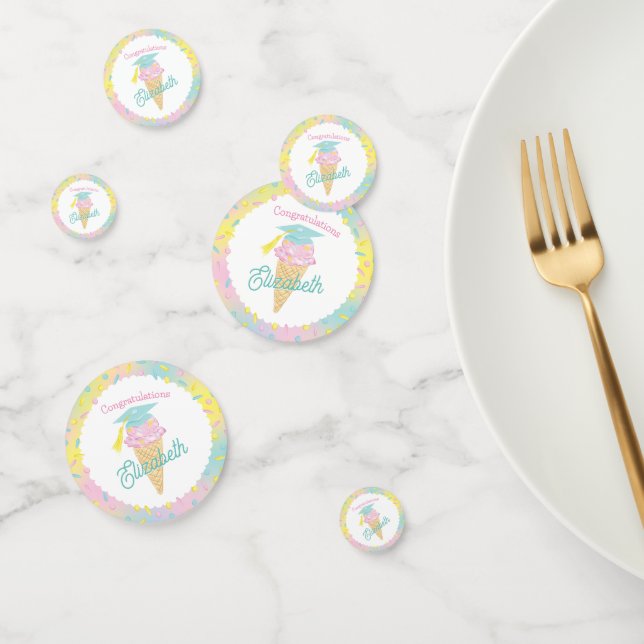 Confettis Fête de fin d'études de glace (Groupe)