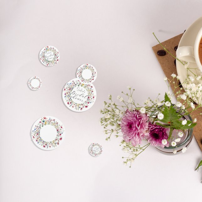 Confettis Fête de jardin française shower de mariage floral (French Garden Party flower bridal shower Confetti)