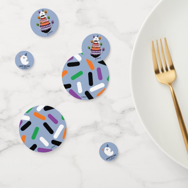 Confettis Fête de la Boo Day de Ghostile (Groupe)