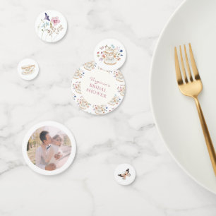 Confettis Fête des mariées de Tea Party fleur sauvage