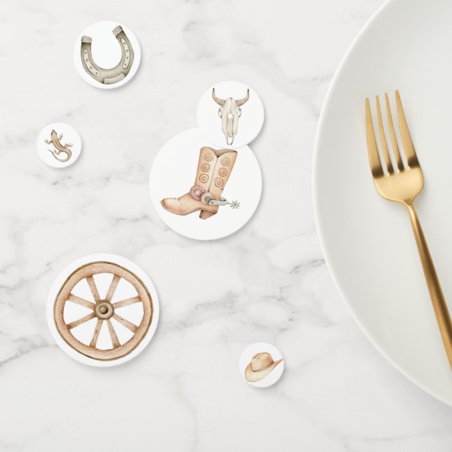 Confettis Fête du Western Rodeo Party (Groupe)