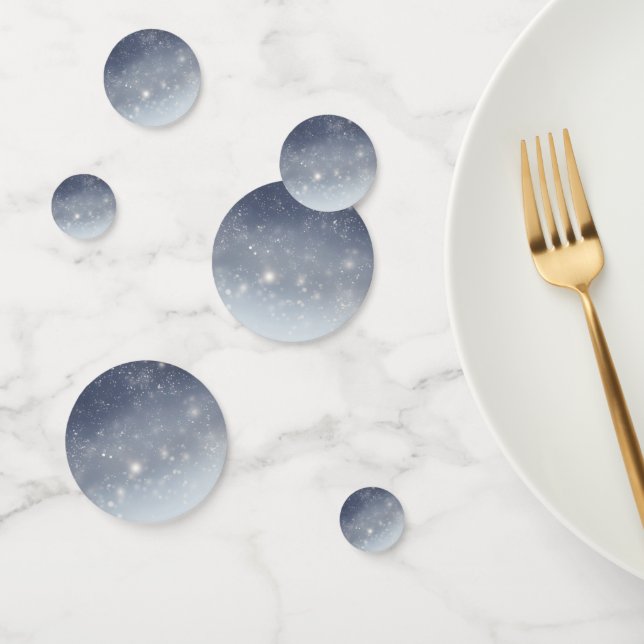 Confettis Flèches blanches de Noël (Groupe)