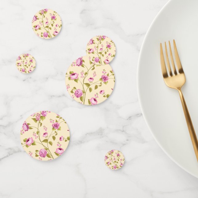 Confettis Fleurs Motif 16 (Groupe)