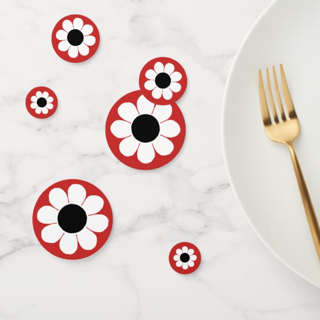 Confettis Flower Power (Groupe)