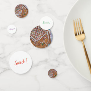 Confettis GINGERBREAD CANDY HOUSE Table