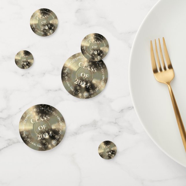 Confettis Gold Vinyl Record Classe (Groupe)