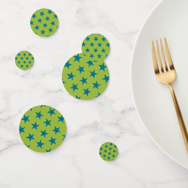 Confettis Golden Stars Motif 20 (Groupe)