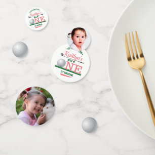 Confettis Golf PAR-TEE 1ère photo d'anniversaire