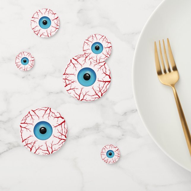 Confettis Halloween Bloodshot Eyeballs (Groupe)
