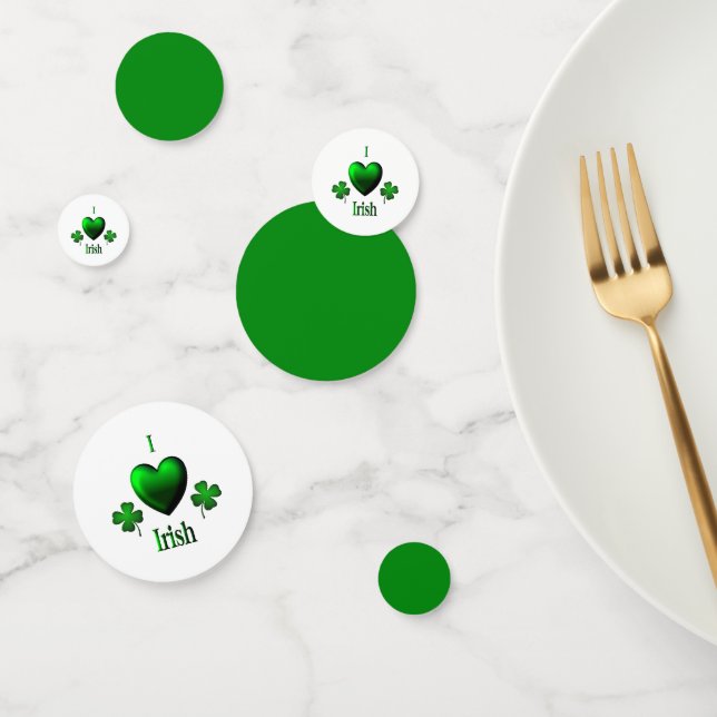 Confettis I Heart Irish (Groupe)