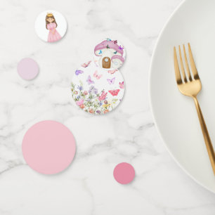 Confettis Jolie et Whimsical filles Anniversaire