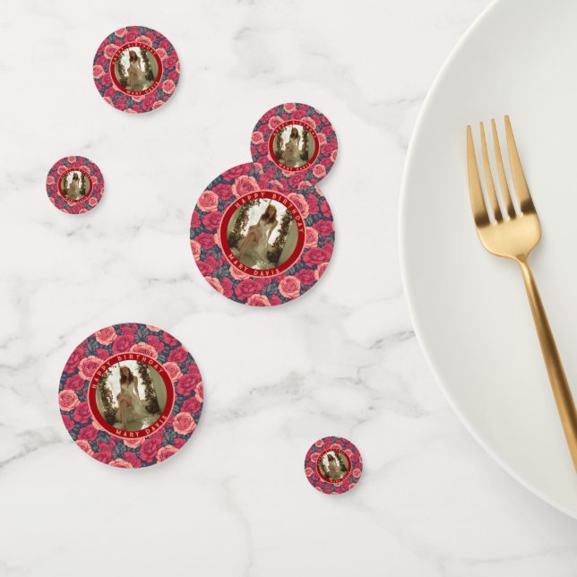 Confettis Jolie fête d'anniversaire de maman sur le thème de (Groupe)